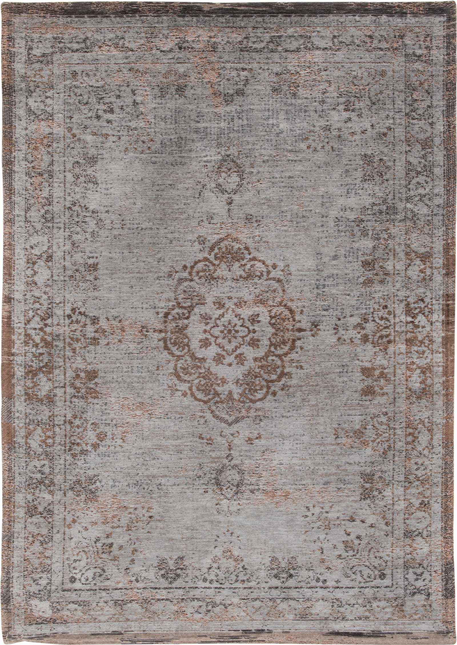 tapis Louis De Poortere LX8257 Fading World Medaillon Grey Ebony