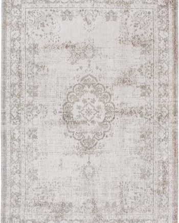 tapis Louis De Poortere LX8383 Fading World Medaillon Salt Pepper