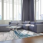 tapis Louis De Poortere LX8421 Mad Men Griff Bronx Azurite interior