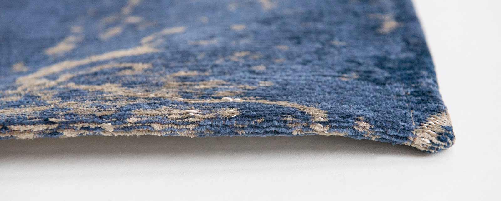 tapis Louis De Poortere LX8629 Mad Men Cracks Abyss Blue side