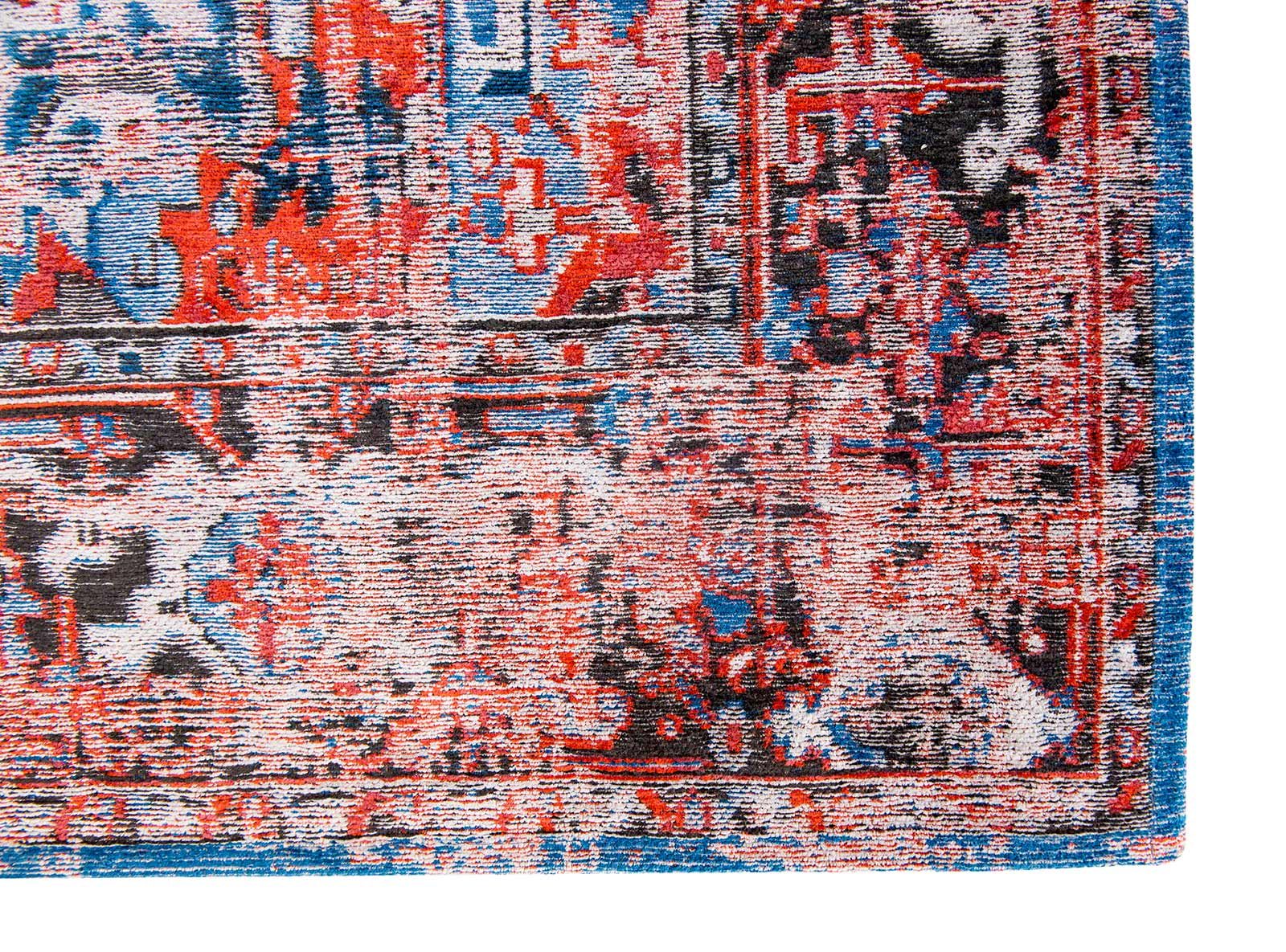 tapis Louis De Poortere LX8703 Antiquarian Antique Heriz Classic Brick corner