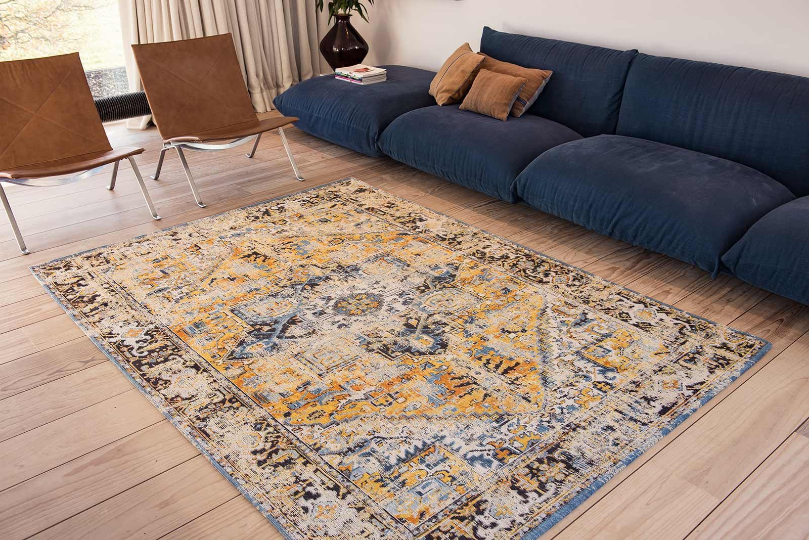 tapis Louis De Poortere LX8704 Antiquarian Antique Heriz Amir Gold interior 2