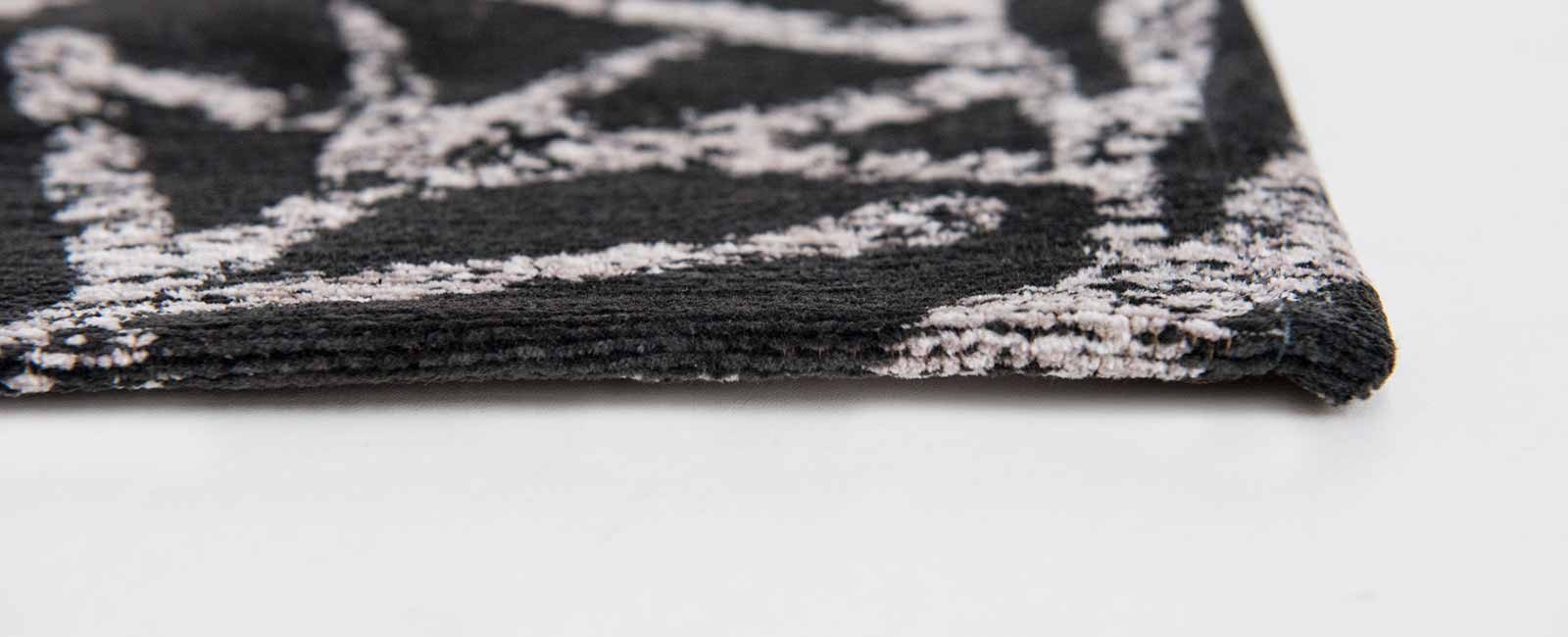 Louis De Poortere tapis Romo LX 8741 Lomasi Charcoal side