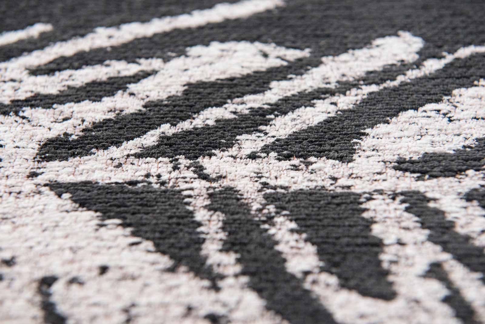 Louis De Poortere tapis Romo LX 8741 Lomasi Charcoal zoom 2