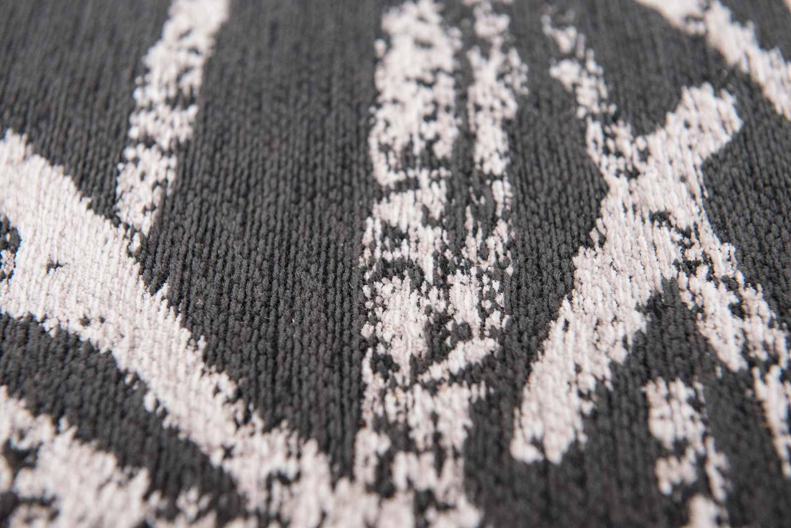 Louis De Poortere tapis Romo LX 8741 Lomasi Charcoal zoom 4