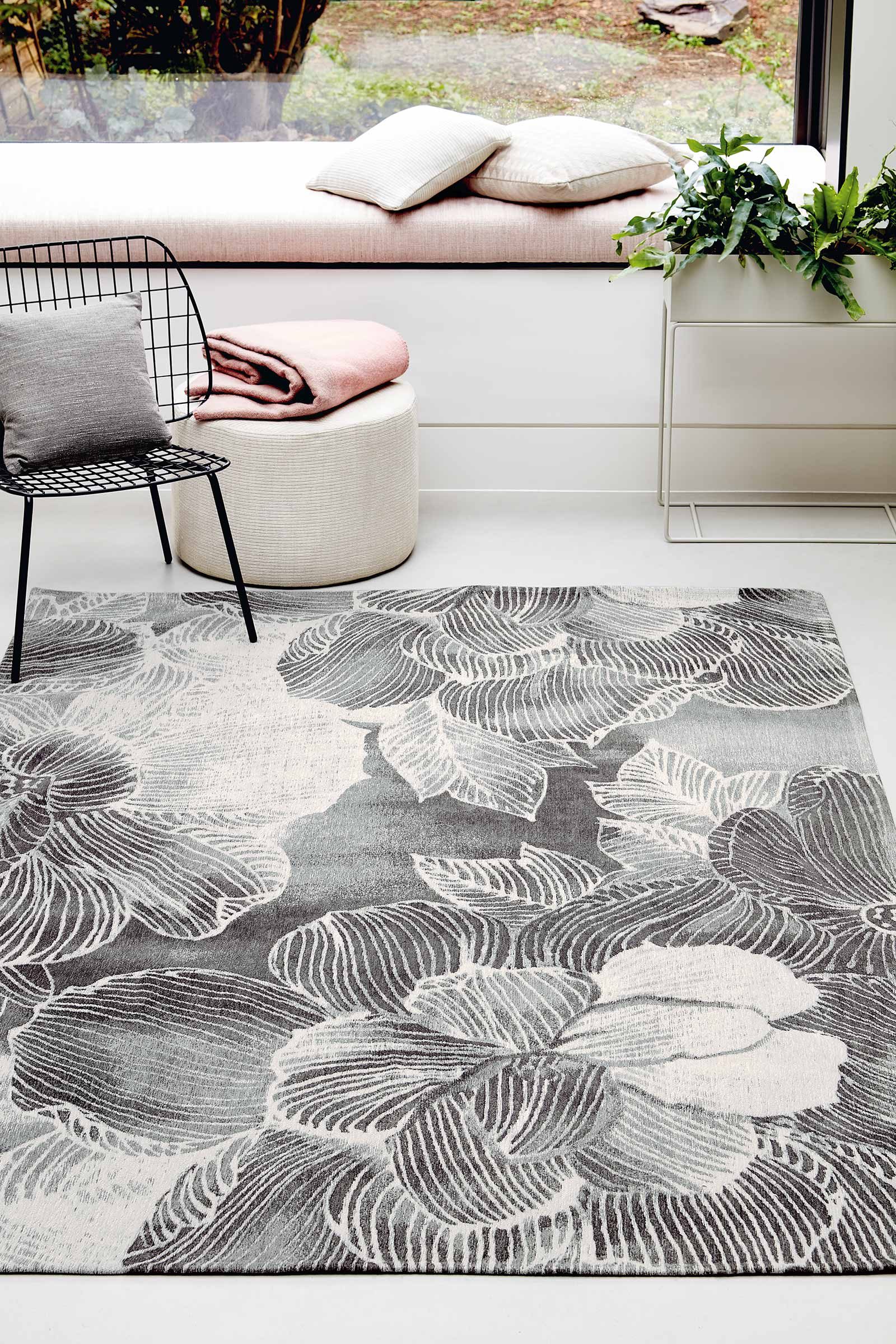 Louis De Poortere tapis Villa Nova LX 8755 Akina Carbon interior