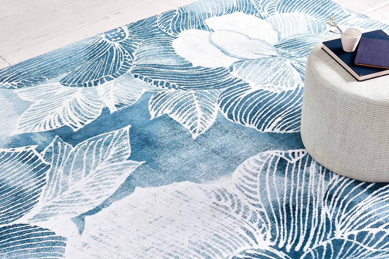 Louis De Poortere tapis Villa Nova LX 8756 Akina Indigo interior 2