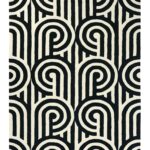 Florence Broadhurst Turnabouts Black 039205