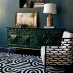 Florence Broadhurst Turnabouts Black 039205 interior 3