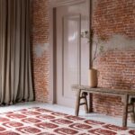 Ted Baker Woodblock Red 163003 interior 1