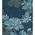 Wedgwood Fable Fl Navy 37508