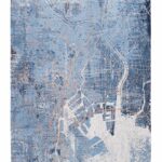 Louis De Poortere tapis Cities Tokyo 9314 Conductive Blue