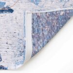 Louis De Poortere tapis Cities Tokyo 9314 Conductive Blue back