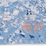 Louis De Poortere tapis Cities Tokyo 9314 Conductive Blue corner