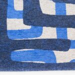 Louis De Poortere tapis Craft Kuba 9336 Ultramarine corner