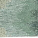 Louis De Poortere tapis Meditation Lagoon 9331 Palm Green corner