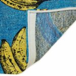 Louis De Poortere tapis Pop 9394 California Blue back