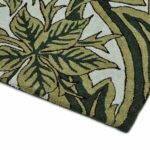 Morris Co Bluebell Leafy Arbour Green 127607 E