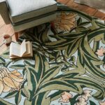 Morris Co Bluebell Leafy Arbour Green 127607 interior 3
