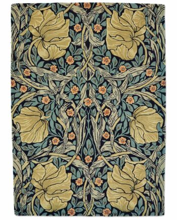 Morris Co Pimpernel Indigo 028818 A
