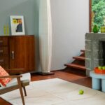 Orla Kiely Solid Stem Ecru 158309 interior 1