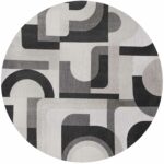 Louis De Poortere 9206 Nuance Module Saxon Beige round