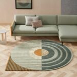 Brinker Carpets tapis Fano Girare Green interior 2