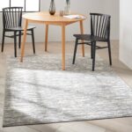 Calvin Klein tapis Enchanting CK005 ECH03 GYBGE GREY BEIGE 5x7 099446869876 interior 1