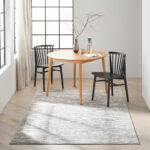 Calvin Klein tapis Enchanting CK005 ECH03 GYBGE GREY BEIGE 5x7 099446869876 interior 3