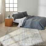 Calvin Klein tapis Enchanting CK005 ECH04 GYBGE GREY BEIGE 5X7 099446869975 interior 3