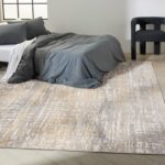 Calvin Klein tapis Enchanting CK005 ECH04 GYBGE GREY BEIGE 8x10 099446869982 interior 1