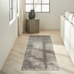 Calvin Klein tapis Irradiant CK024 IRR01 BLKIV BLACK IVORY 2x8 099446129420 interior 1