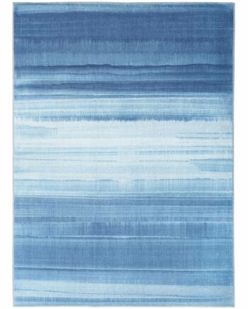 Calvin Klein tapis Launder CK031 LDR01 AQUA 5x7 099446914620