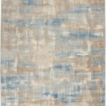 Calvin Klein tapis Rush CK950 CK951 BLBGE BLUE BEIGE 7x10 099446784094
