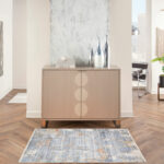 Nourison tapis Abstract Hues ABH01 GRYBL GREY BLUE 3x5 099446906014 interior 1