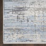 Nourison tapis Abstract Hues ABH02 BLGRY BLUE GREY 5X8 099446906335 CR
