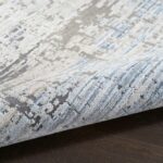 Nourison tapis Abstract Hues ABH02 BLGRY BLUE GREY 5X8 099446906335 TX01