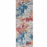Nourison tapis Ankara Global ANR10 MULTI 2x6 099446474940 flat C