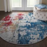 Nourison tapis Ankara Global ANR10 MULTI 4xRND 099446474964 interior 1 C