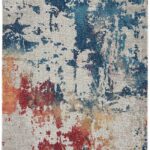 Nourison tapis Ankara Global ANR10 MULTI 5x8 099446474995 flat