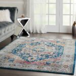 Nourison tapis Ankara Global ANR11 BLUMT BLUE MULTI 5X8 099446498076 interior 3 C copy