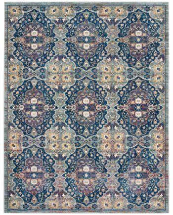 Nourison tapis Ankara Global ANR16 NVMTC NAVY MULTICOLOR 8x10 099446855749