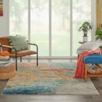Nourison tapis Celestial CES02 SEALF SEALIFE 4x6 099446338150 interior 1 C