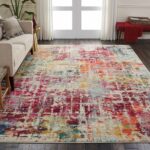 Nourison tapis Celestial CES13 PNMTC 8x11 099446462541 interior 1