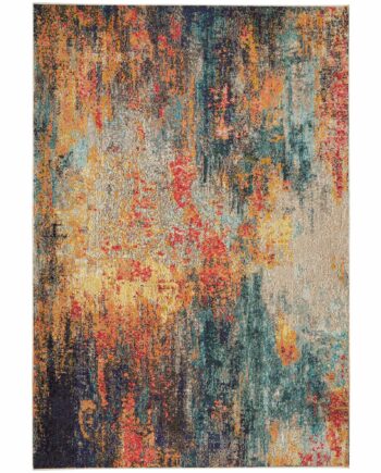 Nourison tapis Celestial CES15 MULTI MULTICOLOR 5x7 099446793980