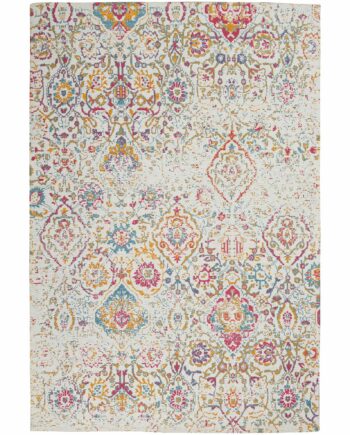 Nourison tapis Damask DAS06 MULTI MULTICOLOR 5X7 99446836830