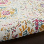 Nourison tapis Damask DAS06 MULTI MULTICOLOR 5X7 99446836830 TX01