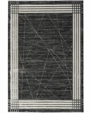 Nourison tapis Desire DSR01 CHASV CHARCOAL SILVER 5X7 099446128713