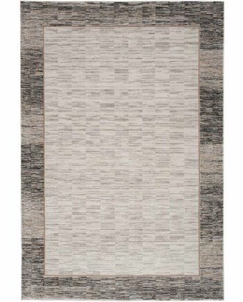 Nourison tapis Desire DSR02 GRYBK GREY BLACK 5X7 099446129086