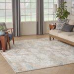Nourison tapis Glitz GLZ06 TAUMT TAUPE MULTICOLOR 8x10 099446134561 interior 1